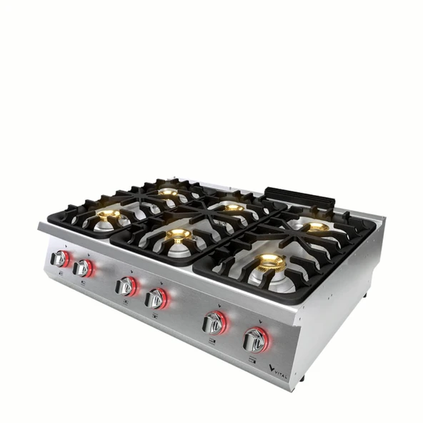 Vital  GKO9030 VITAL 900 SERİES GKO9030 2 BRÜLÖRLÜ GAZLI OCAK ürün görseli 1