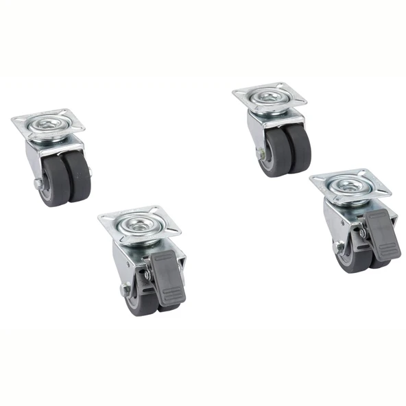 Electrolux Professional K4SWC 4 Döner Tekerlek, İkisi Frenli-d:50 Mm ,881035 ürün görseli 1