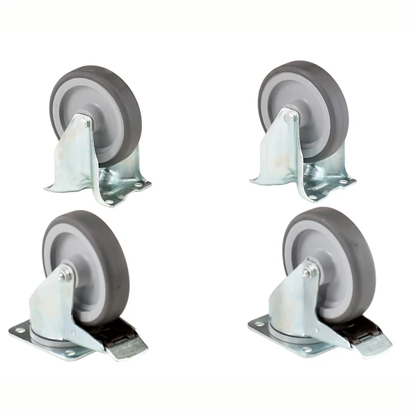 Electrolux Professional WHK6101121 6&10 Gn1/1 Ve Gn2/1 Fırın Standları İçin Tekerlek Kiti (demonte Taban Hariç) ,922003 ürün görseli 1
