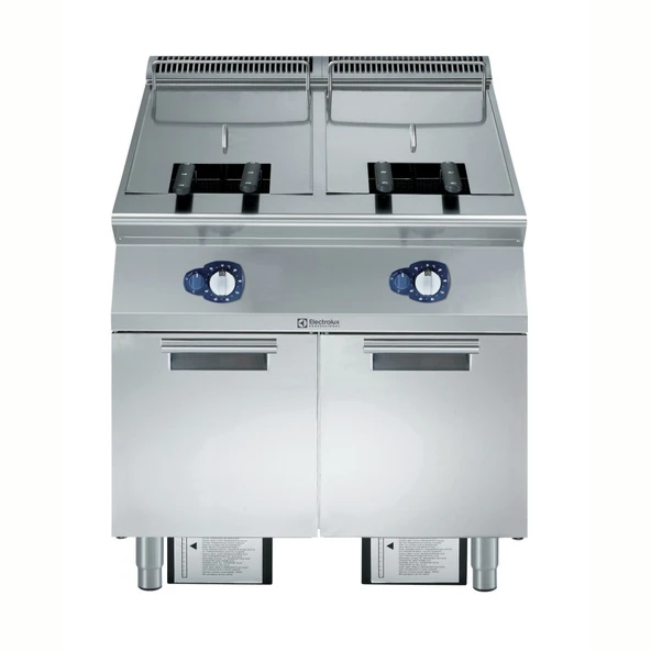 Electrolux Professional E9KKGABAMEA 23+23lt Gazlı Fritöz, 2 Hazneli+4 ½ Sepetli ,391332 ürün görseli 1