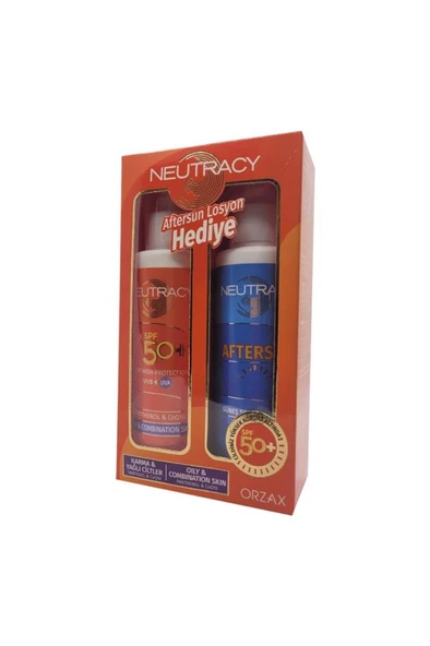 Neutracy Spf50+ Güneş Koruyucu 150 Ml + Aftersun Losyon 150 Ml Hediye ürün görseli 1
