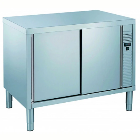 Electrolux Professional Sıcaklık Dolabı, 1 Ara Raf Ve 2 Kayar Kapılı, Fanlı Isıtma, Sırtsız - 1200 Mm MTC1200PN ürün görseli 1