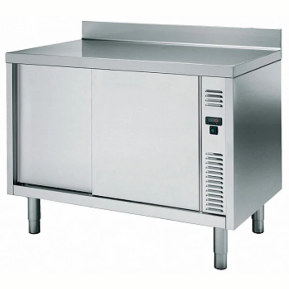 Electrolux Professional Sıcaklık Dolabı, 1 Ara Raf Ve 2 Kayar Kapılı, 100 Mm Sırtlı, (4 Ayaklı) - 1400 Mm TC1410EN ürün görseli 1