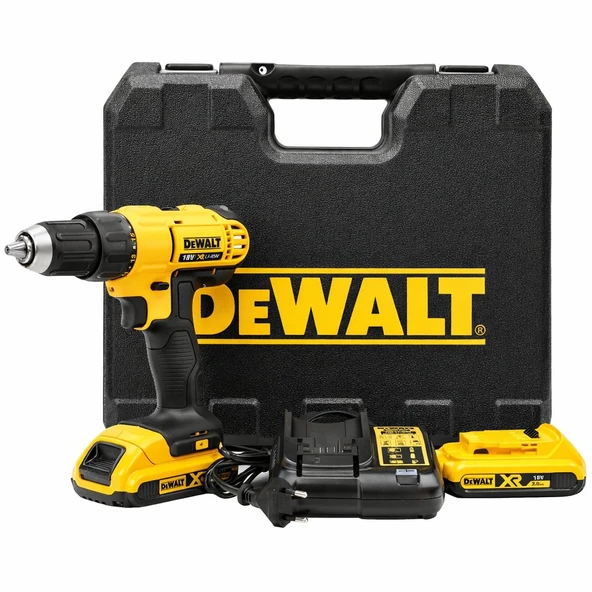 Dewalt DCD771D2 Kompak Darbesiz Matkap 18V 2Ah ürün görseli 1