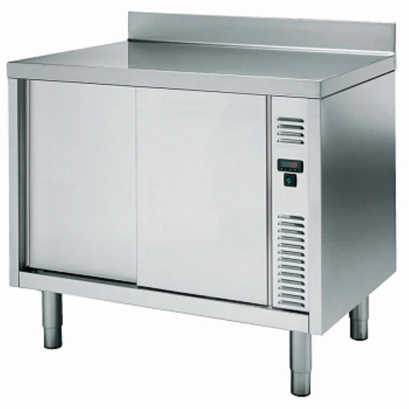 Electrolux Professional Sıcaklık Dolabı, 1 Ara Raf Ve 2 Kayar Kapılı, Fanlı Isıtma, Sırtlı - 1200 Mm MTC1210PN ürün görseli 1
