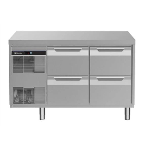 Electrolux Professional Endüstriyel Tezgah Tipi Derin Dondurucu, 4x½ Çekmeceli, -22°c/-15°c, Aısı 304 (r290) EK2ABBB ürün görseli 1