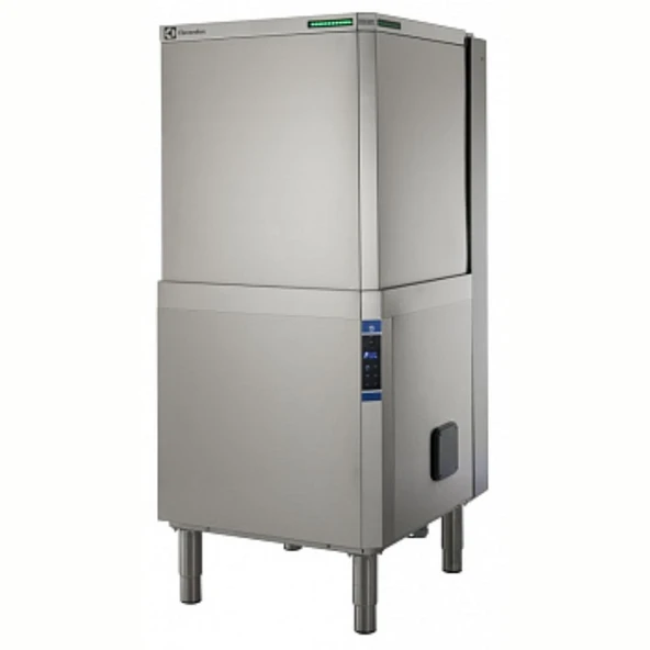 Electrolux Professional Otomatik Giyotin Tip Bulaşık Makinesi- Washsafe Control, Atmosferik Boyler-9 Kw, İzolasyonlu, Clear Blue Filitre Sistemi, Kireç Çözdürme Cihazı, Drenaj EHT8TILG ürün görseli 1