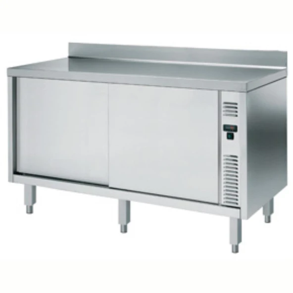 Electrolux Professional Sıcaklık Dolabı, 1 Ara Raf Ve 2 Kayar Kapılı, Fanlı Isıtma, Sırtlı - 1800 Mm MTC1810PN ürün görseli 1