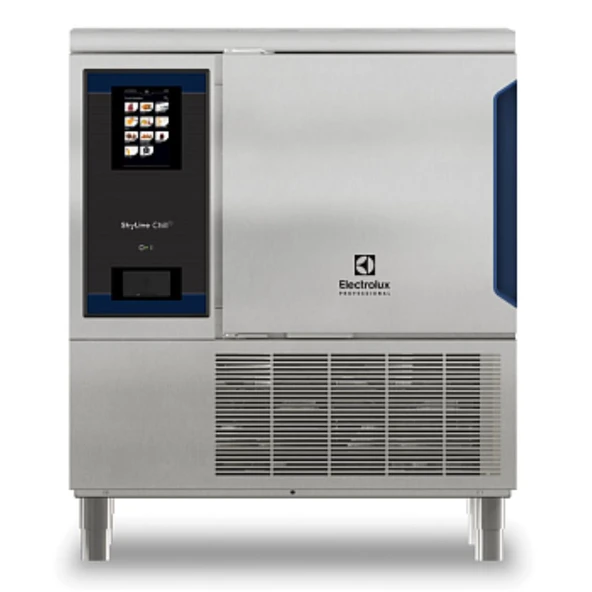 Electrolux Professional Skyline Chills Şok Soğutucu Dondurucu 30/30kg, 6 Gn 1/1 Veya 600x400mm (12 Seviye, Tepsi Araları 30mm) Dokunmatik Ekran Kontrollü, Üstlü, Soldan Menteşeli Kapı EBFA61THE ürün görseli 1