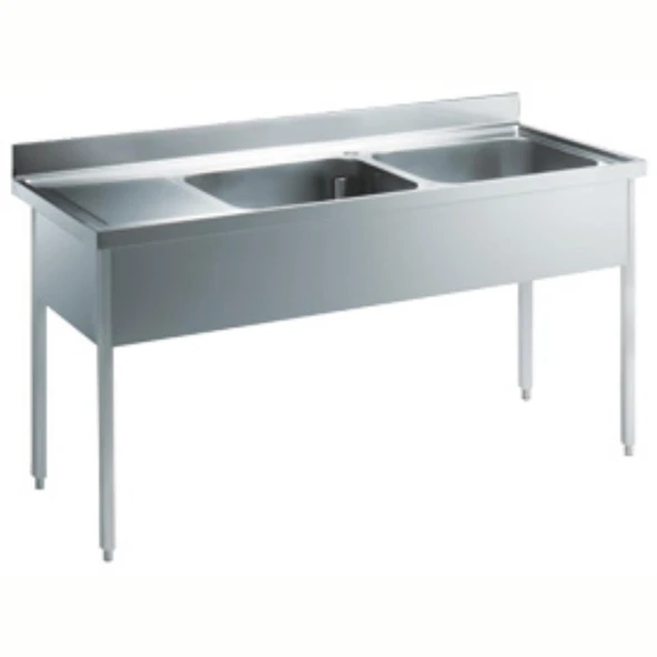 Electrolux Professional 2 Evyeli Tezgah (400x500 Mm), Damlalık Solda - 1600 Mm SL216SN ürün görseli 1