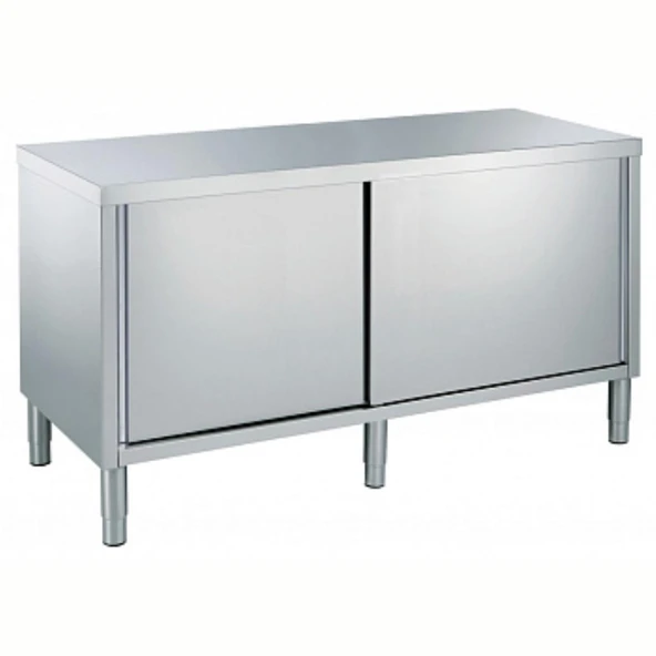Electrolux Professional Dolaplı Çalışma Tezgahı, 1 Ara Raflı, 2 Kayar Kapılı - 1800 Mm MTN1800PN ürün görseli 1