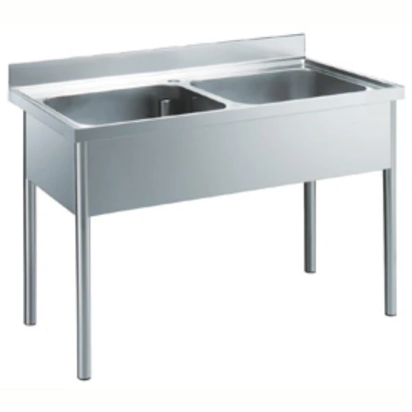 Electrolux Professional 2 Evyeli Tezgah, Evyeleri 500x600x300mm - 1400 Mm LG1426EN ürün görseli 1