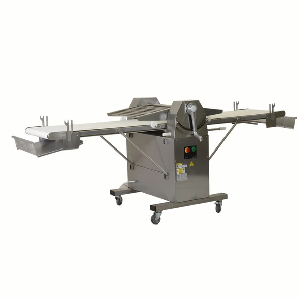 Dirmak DHM 60 CR Hamur Açma Makinası 60 Cm Çalışma Genişliği Bant Hız Kontrollü Krom Gövde 220v/1p/50hz ürün görseli 1