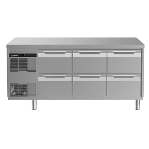 Electrolux Professional Tezgah Tipi Derin Dondurucu, 9x? Çekmeceli, -22°c/-15°c, Aısı 304 (r290) EK3ABCCC ürün görseli 1