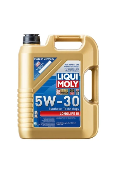 Liqui Moly Lıquı Moly Longlıfe 3 5w-30 5 Lt ürün görseli 1