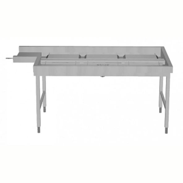 Electrolux Professional Bulaşık Makinesi Kontrollü, Otomatik Ayrıştırma Tezgahı, 5 Sepetli, Soldan>sağa, 2940 Mm HSDDS5LR ürün görseli 1