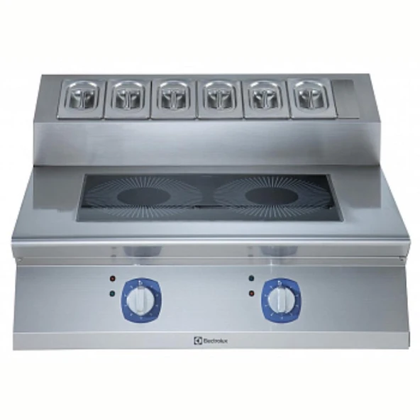 Electrolux Professional Endüstriyel 2 Zonlu Set Üstü Endüksiyon Ocak D. 730 Mm - 800 Mm E7INEH2F0P ürün görseli 1