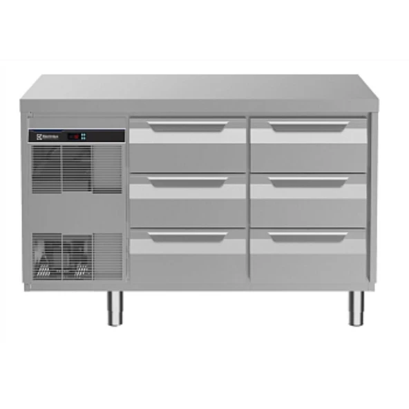 Electrolux Professional Tezgah Tipi Derin Dondurucu, 6x? Çekmeceli, -22°c/-15°c, Aısı 304 (r290) EK2ABCC ürün görseli 1