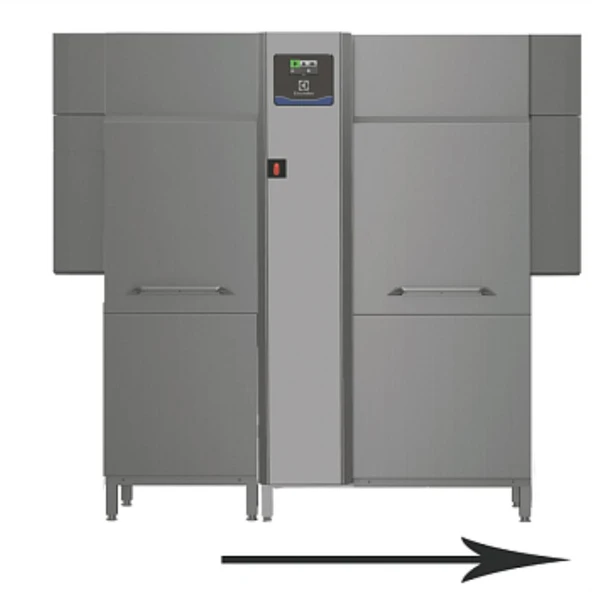 Electrolux Professional Çift Durulamalı Konveyörlü Bulaşık Makinesi 200 Sepet/saat (ön Yıkama Modülü İle Kullanılacak İse 865506 İle Birlikte Sipariş Edilmelidir) EDR20PEL5V ürün görseli 1