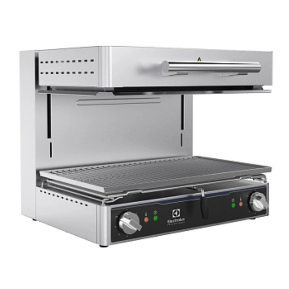 Electrolux Professional Elektrikli Salamander, 3 Tarafı Açık, 600 Mm, Gn 1/1'e Uygun, 400v E0UUADBOMOA ürün görseli 1