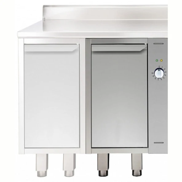 Electrolux Professional Sıcaklık Dolabı, Alt Ünite, 1 + 1 Çarpar Kapılı, Pass-thru, 500 Mm - Modular Line TERPE5DA ürün görseli 1