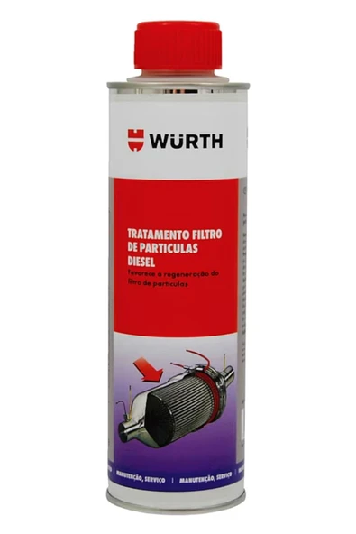Würth Dizel Partikül Filtre Temizleyici 300 ml – DPF Koruyucu ve Rejenerasyon Destekleyici ürün görseli 1