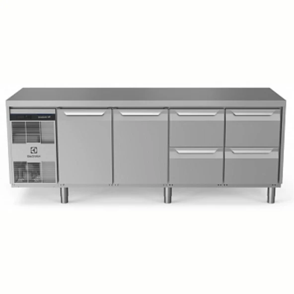 Electrolux Professional Endüstriyel Soğuk Tezgah 2 Kapı + 4 Çekmece 590 Lt -2+10°c, Aısı 304 EH4HBAABB ürün görseli 1