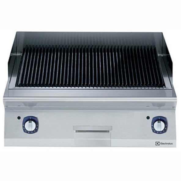 Electrolux Professional Endüstriyel Gazlı Set Üstü Lavataşlı Barbekü, Paslanmaz Brulörlü, Çift Taraflı Döküm Izgaralı, Derinlik 730 Mm - 800 Mm E7GRGHLC00 ürün görseli 1