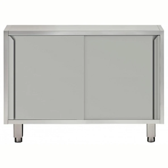 Electrolux Professional 2 + 2 Kayar Kapılı Alt Dolap, Pass-thru, 1200 Mm - Modular Line TE2S12DA ürün görseli 1