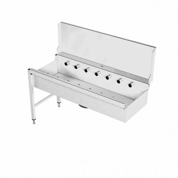 Electrolux Professional Derin Hazneli Ve Sırtlı Kısa Silindirli Konveyör, 1500 Mm HSSRDB15SB ürün görseli 1