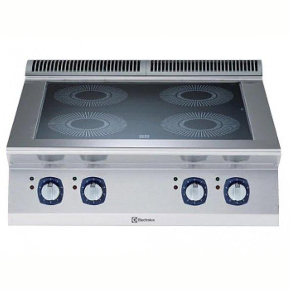 Electrolux Professional Ocak, Her Zon 3,5 Kw, 9 Güç Kademesi, Derinlik 730 Mm - 800 Mm E7INEH4000 ürün görseli 1