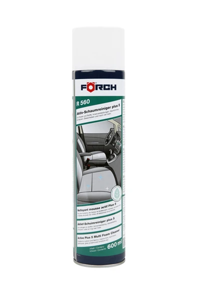 förch R560 Plus 5 Araç Içi Aktif Köpük Temizleyici 600ml 6107 1660 ürün görseli 1