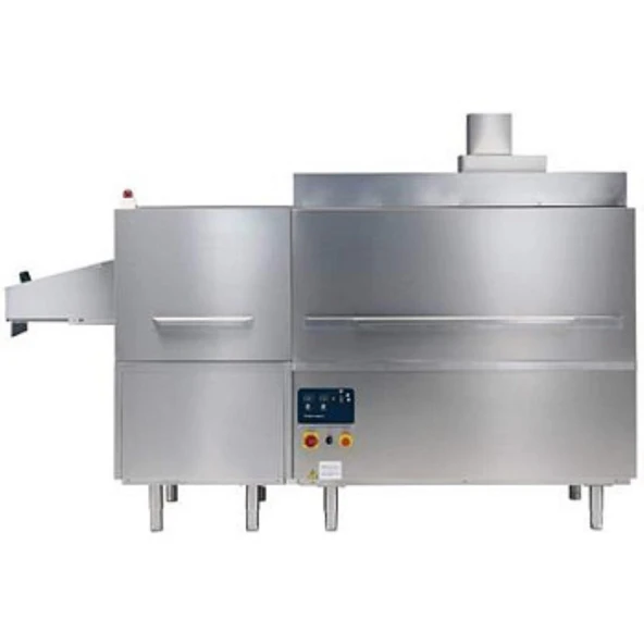 Electrolux Professional Tepsi Yıkama Makinesi, Kondenser Üniteli, Otomatik Start/stop, Kurutma Tüneli, Elektrik Isıtmalı, Sağdan Sola-1200 Tepsi/saat TW12ERCB ürün görseli 1
