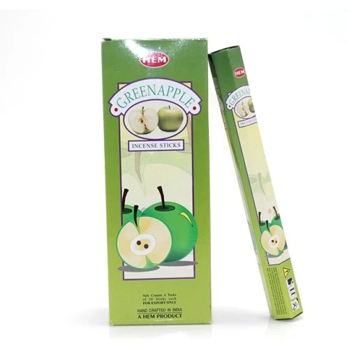 Hem Green Apple Aromalı Çubuk Tütsü ürün görseli 1