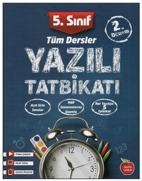 Newton Yayınları 5. Sınıf Tüm Dersler 2.Dönem Yazılı Tatbikatı ürün görseli 1