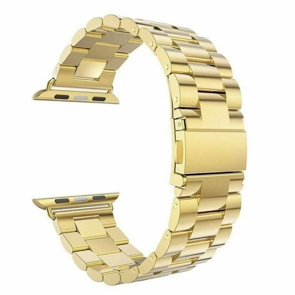 Gpack Apple Watch 7 41mm Kordon Metal Sıralı Kordon KRD 04 ürün görseli 1
