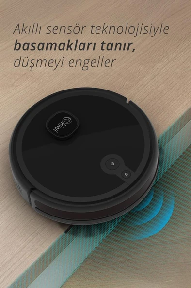 Kiwi KVC-4091 Akıllı Robot Süpürge - Resim 5
