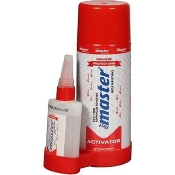 Master MH-402 Mdf Metal Ahşap Plastik Hızlı Yapıştırıcı - 200 Ml. + 50 Gr. - 1 Adet ürün görseli 1