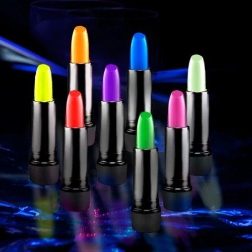 Karanlıkta Parlayan Neon Ruj Seti - Resim 4