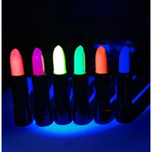 Karanlıkta Parlayan Neon Ruj Seti - Resim 2