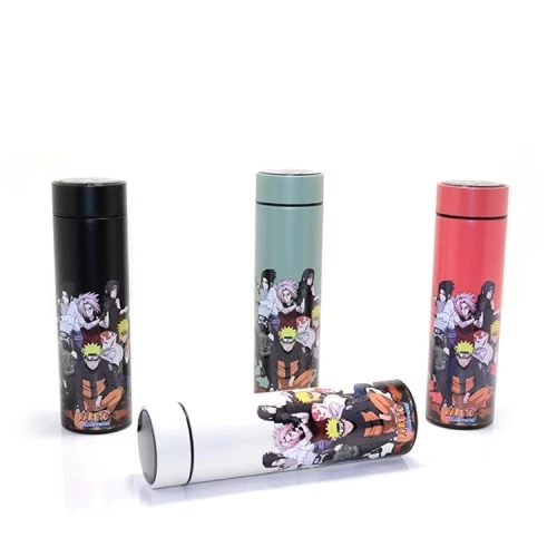 Anime Baskılı Dijital Göstergeli Termos 500 ml Model 2 ürün görseli 1