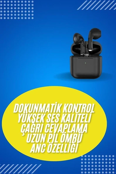 En Çok Tercih Edilen Bluetooth Kulaklık Mikrofonlu Silikonsuz Dokunmatik Kontrol ürün görseli 1