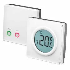 Danfoss TP 5001 RF Dijital Programlanabilir Oda Termostatı Batarya Besleme + RX1-S tek zon alıcısı dahil set ürün görseli 1