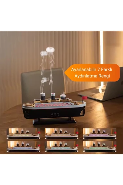 Titanic Aromaterapi Hava Nemlendirici - Resim 3