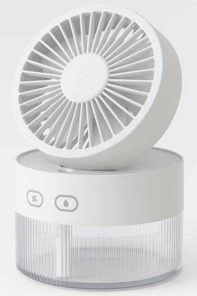 Su Spreyli Katlanır Başlıklı USB Mini Fan ürün görseli 1