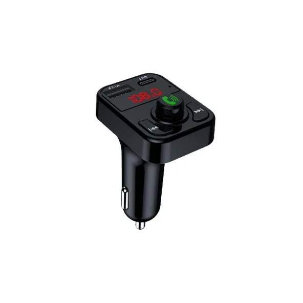 QC 3.1A USB & PD /TF FM Transmitter ürün görseli 1