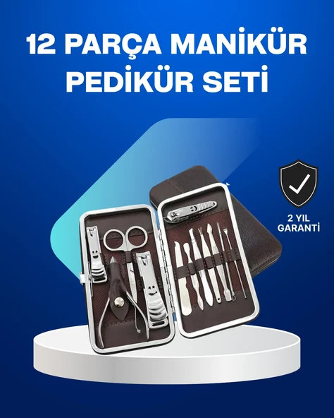 Tüm İhtiyaçlara Uygun Taşınabilir Manikür & Pedikür Seti ürün görseli 1
