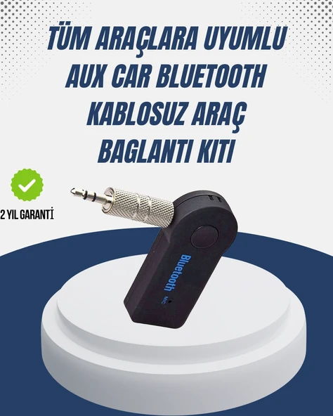 Bluetooth Destekli AUX Müzik ve Konuşma Cihazı ürün görseli 1