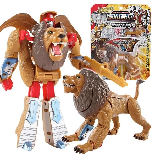 Robota Dönüşen Aslan Oyuncak - 82076 - Resim 2