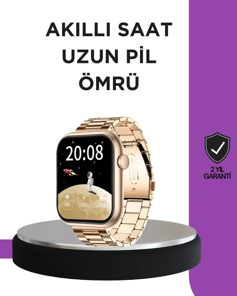 Sağlık Takipli Akıllı Saat 117 Spor Modlu AMOLED Ekran ürün görseli 1